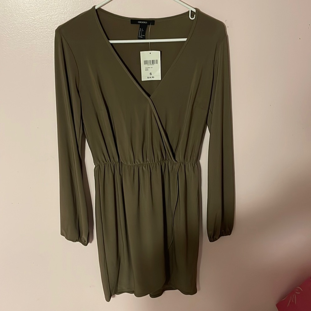 Mocha Forever 21 Dress!